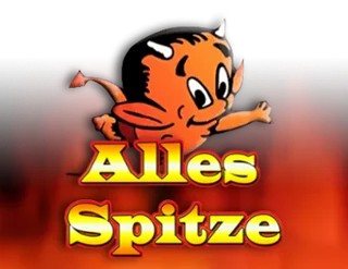 Alles Spitze Slot slot logo by Merkur Gaming at Night Luck CasinoAlles Spitze Slot