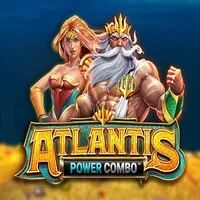 Atlantis Power Combo logo by Infinity Dragon Studios at Night Luck CasinoAtlantis Power Combo
