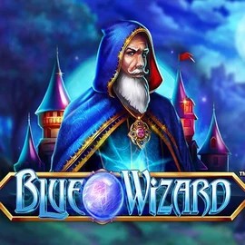 Blue Wizard logo by Quickspin at Night Luck CasinoBlue Wizard
