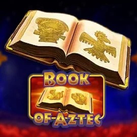 Logo of Book of Aztec from Amatic Industries at Night Luck Casino