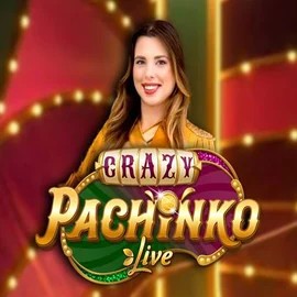 Crazy Pachinko game by Evolution – logo hosted on Night Luck Casino