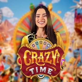 Enjoy Crazy Time by Evolution – logo hosted on nightluckscasino.uk