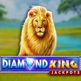 Official Jackpots logo: Diamond King Jackpots by SpinPlay Games at Night Luck Casino