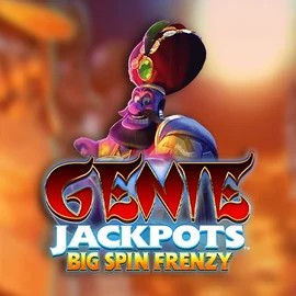 Jackpots logo of Genie Jackpots: Big Spin Frenzy from Blueprint Gaming at Night Luck Casino