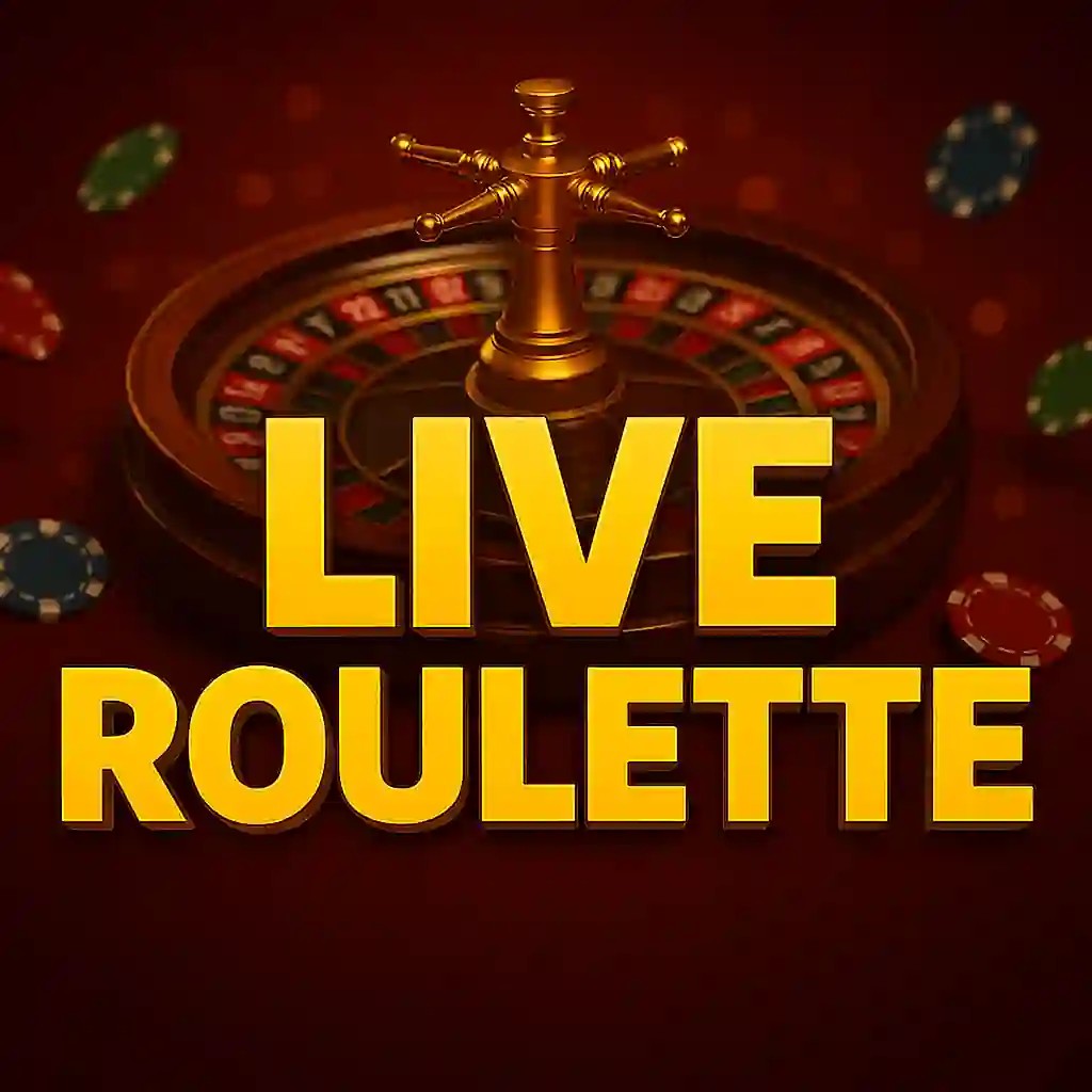 Live Roulette slot icon by Evolution, available at Night Luck Casino