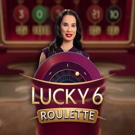 Lucky 6 Roulette logo – Live Casino by Pragmatic Play at Night Luck Casino