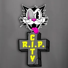 RIP City slot logo by Hacksaw Gaming at Night Luck CasinoRIP City