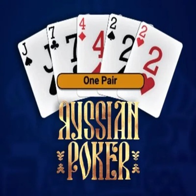Logo of Russian Poker from OneTouch Games at Night Luck Casino