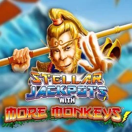 Enjoy Stellar Jackpots with More Monkeys by Lightning Box Game – logo hosted on nightluckscasino.uk