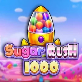 Sugar Rush 1000 slot logo by Pragmatic Play at Night Luck CasinoSugar Rush 1000