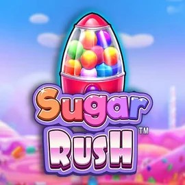 Sugar Rush logo by Pragmatic Play at Night Luck CasinoSugar Rush