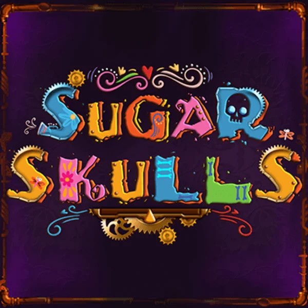 Sugar Skulls logo by Booming Games Night Luck Casino