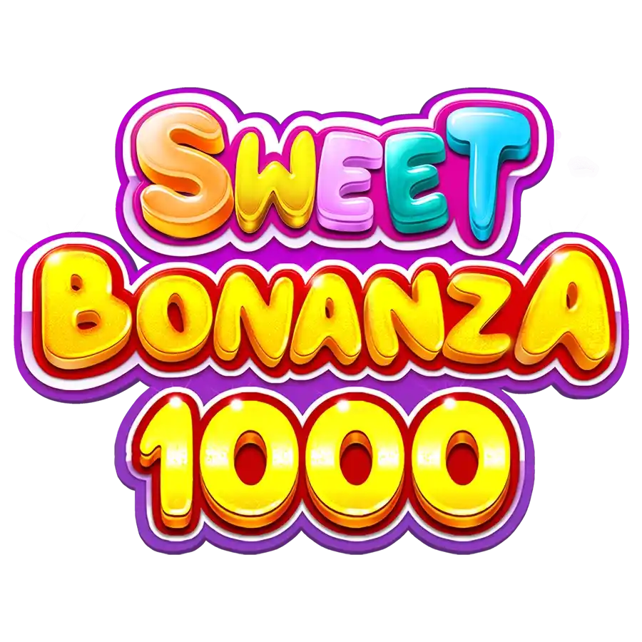 Logo of Sweet Bonanza 1000 from Pragmatic Play at Night Luck Casino