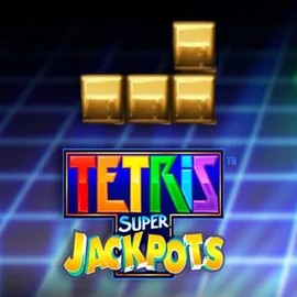 Tetris Super Jackpots logo by WMS Night Luck Casino